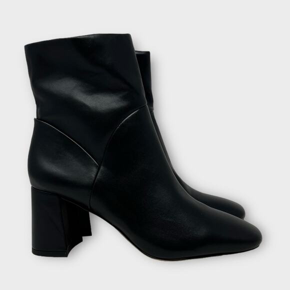 Nordstrom Rack Naja Faux Leather Ankle Bootie Size 7 - Picture 2 of 7